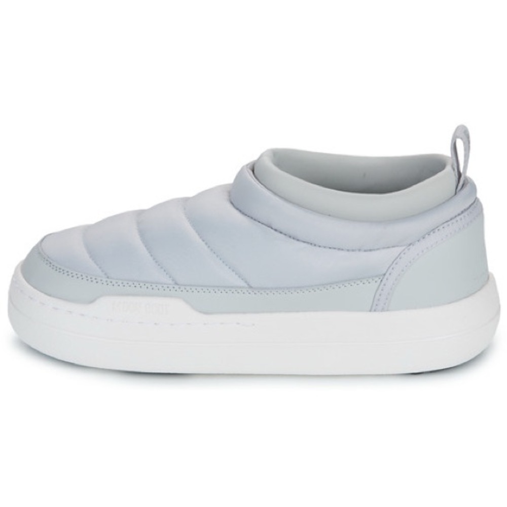 NEW MOON BOOT Park Soft Nylon Sneaker Glacier Grey size 37 US 5 - Picture 4 of 14